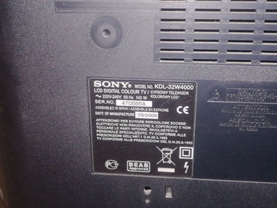 Telewizor Sony bravia