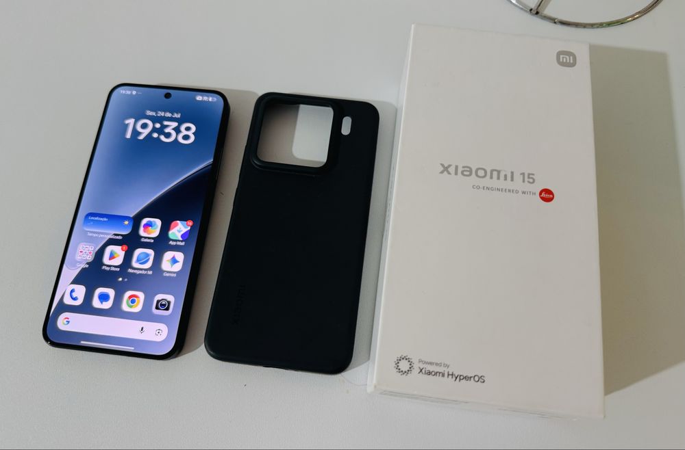 Xiaomi 15 (12/512GB) Preto - Fatura e garantia