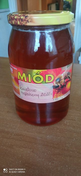 miód z własnej pasieki sprzedam