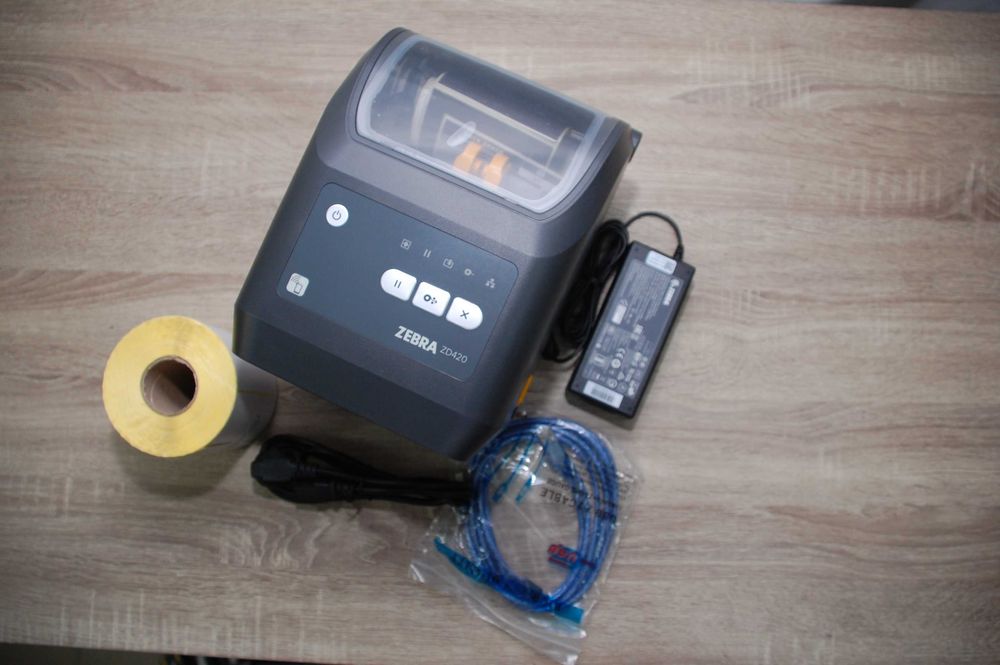 ZEBRA ZD420 термотрансферний принтер етикеток 101мм USB/Bluetooth
