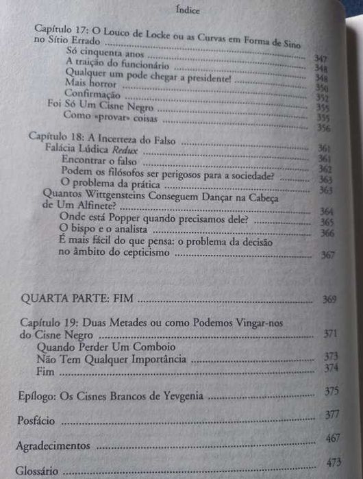 O Cisne Negro; O Impacto do Altamente Improvável - Nassim Nicholas Taleb