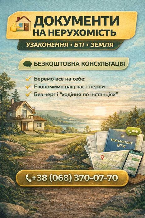 Самобуд без документів? Узаконення Дніпро