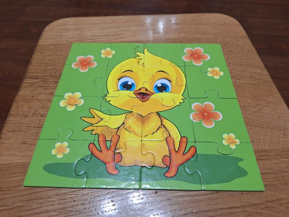 Пазли дитячі на  16 та 30 елементів  вік 3+