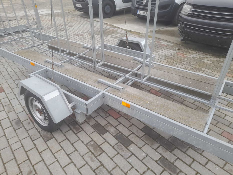 Przyczepa Reklamowa Reklama Fv23% Brutto 6mx3m Zarejestrowana