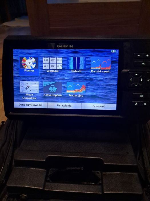 Garmin striker 9sv +przetwornik g 52