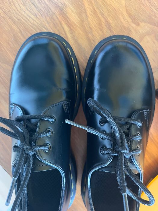 Niskie buty Dr. Martens [model 1461] skóra naturalna [rozmiar 37] czarne półbuty