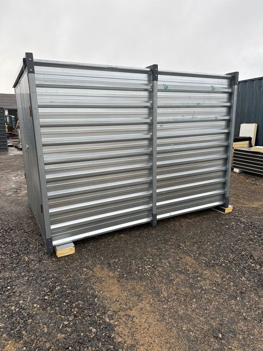 Kontener magazynowy składany 2x3 magazynek domek narzędziowy magazyn