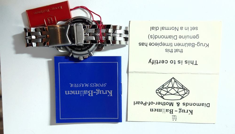 Relógio Krug Baümen Edição Limitada Sport Master Diamond