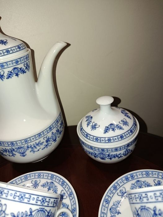 Śliczny stary serwis porcelana Kahla