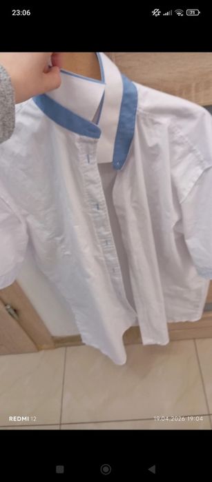 Męska koszula biala