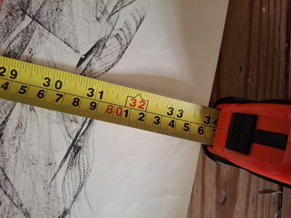 Pintura antiga assinada e datada