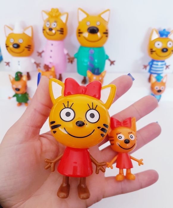 Conjunto 10 pcs Gatinhos Felizes (Portes Incluidos)