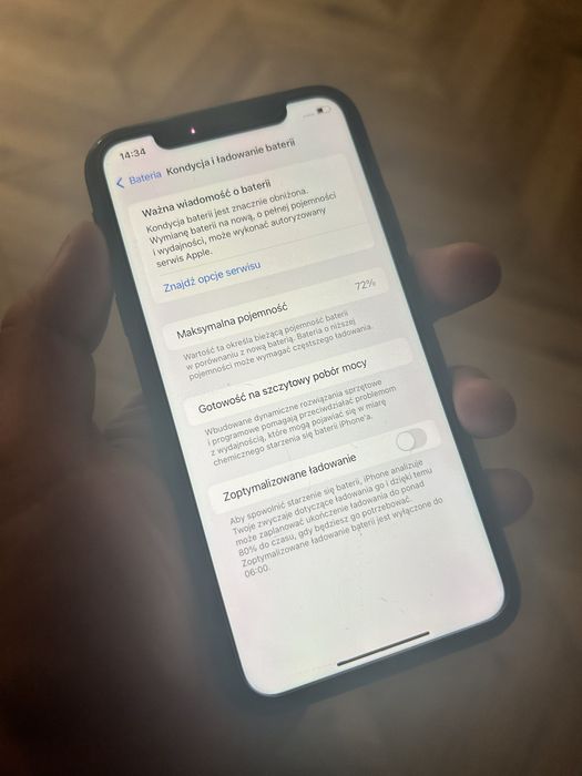 Iphone 11 256gb 72% baterii