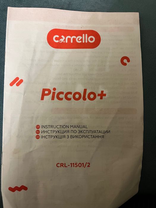 Манеж-ліжко Carrello Piccolo+ CRL-11501/2 + додатковий матрац