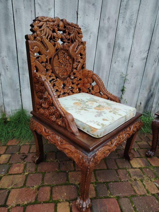 Fotele orientalne teek