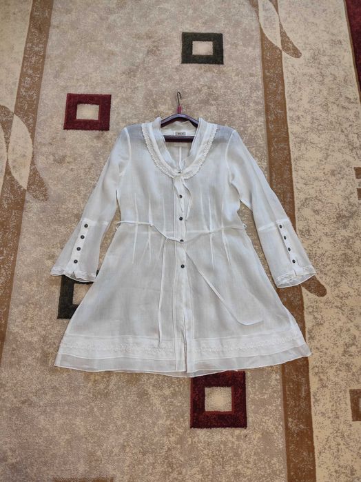 Сукня пляжна льон