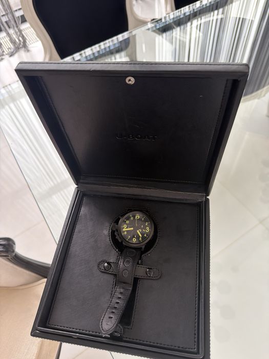 Продам часы U-Boat Flighdeck U7750/50 orange black PVD 7750-50
