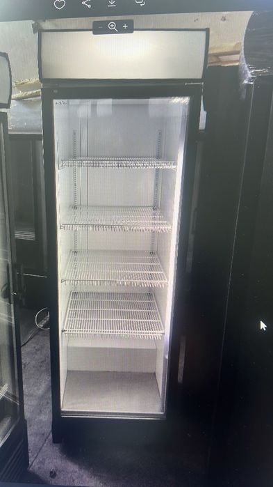 Холодильна Шафа вітрина Inter 400T Антрацит. Сервіс, Гарантія