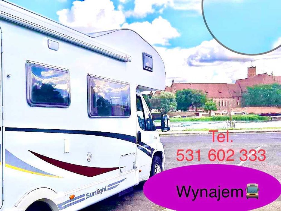 Wynajem Kampera 6-cio osobowy.DOLNYŚLĄSK