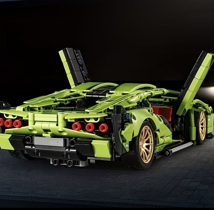 Лего машинка на 1280 деталей