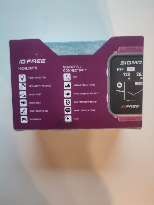 NOWY Smartwatch Nawigacja GPS Sigma ID.FREE