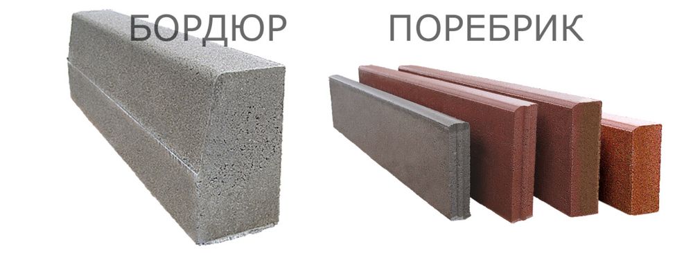 Бордюр - поребрик Харьков - єВідновлення