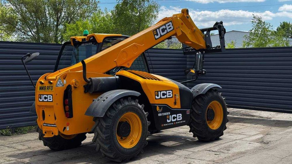 Телескопічний навантажувач JCB 531-70 2018 р. 55 кВт. 4585 м/год.