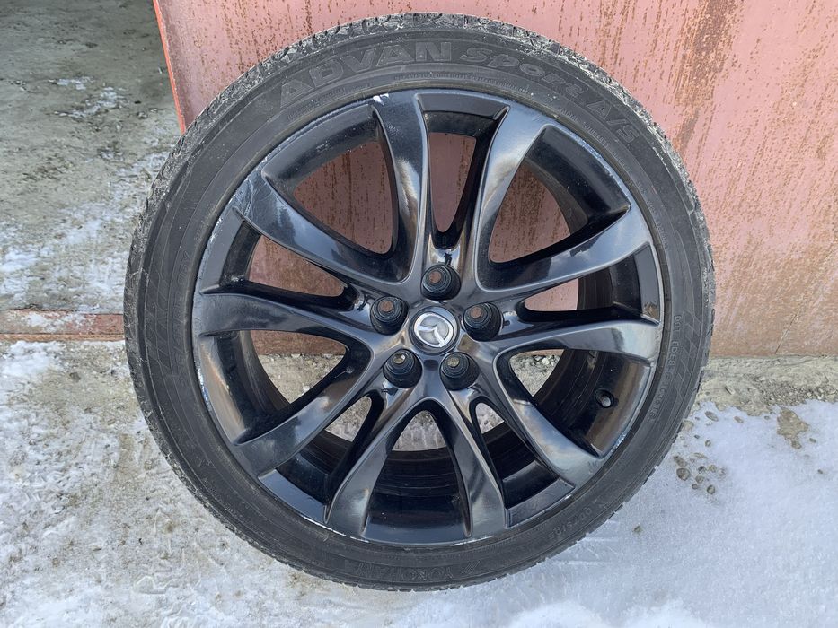 Продам Диски Mazda r19 з резиною Yokohama  225/45r19