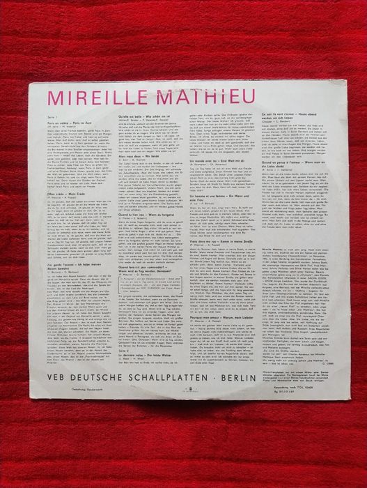 LP  Mireille Mathieu