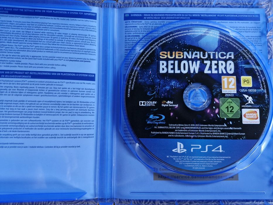 Subnautica Below Zero gra na PS4