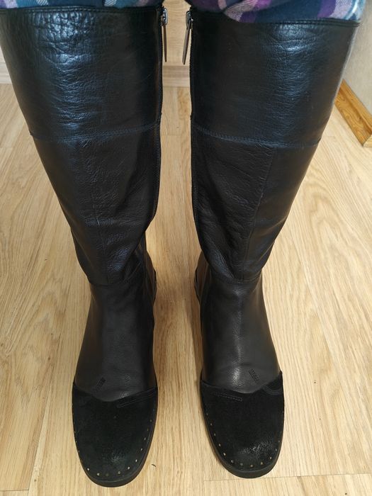 Чоловічі шкіряні сапоги 45 р