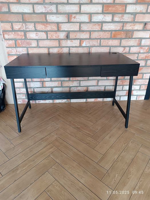 Biurko konsola czarna