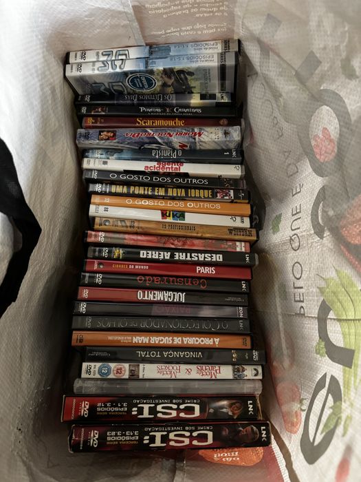 Dvds de filmes e series