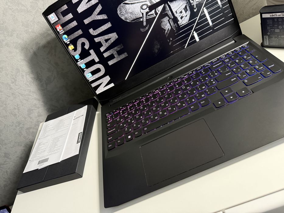 Lenovo Gaming 3/2025год/RTX/Ryzen 5-5500/512GB/16GB/Ноутбук.