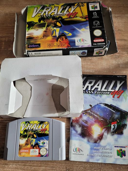 V-Rally Edition 99 (Nintendo 64 PAL 3xA)