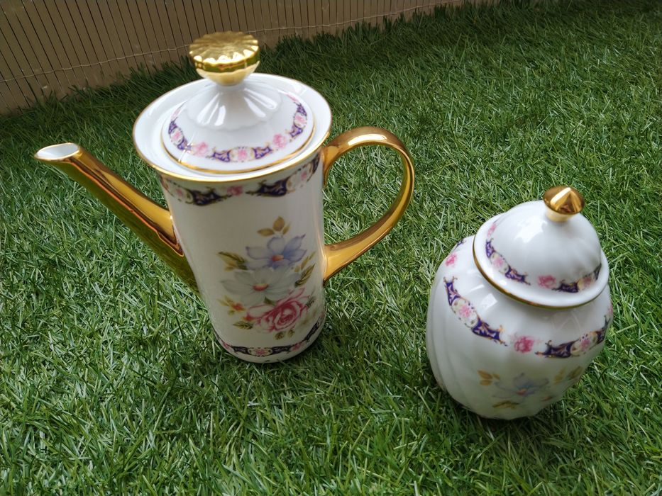 Conjunto 2 peças em porcelana