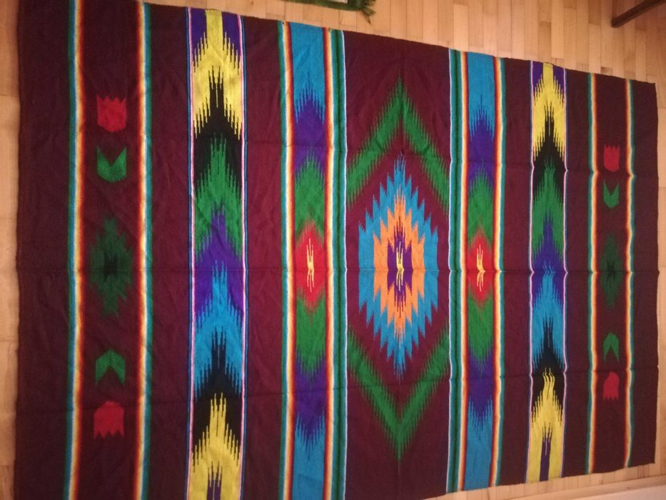 Kilim wełniany tkany 145x210