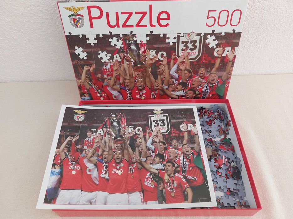 Puzzle Benfica 500 peças - 33 Campeão
