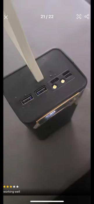 Бокс powerBank для акумуляторів 18650 (21 шт)