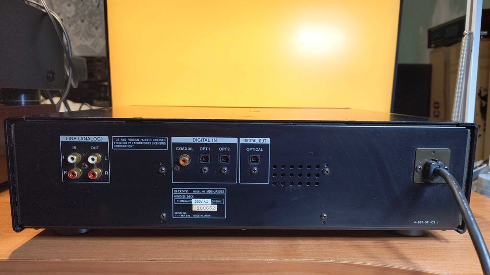Minidisc Sony MDS-JA50ES High End Okazja