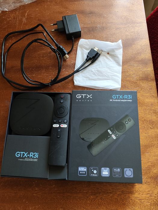 Медіаплеєр Geotex GTX-R3i 4/32 GB  приставка