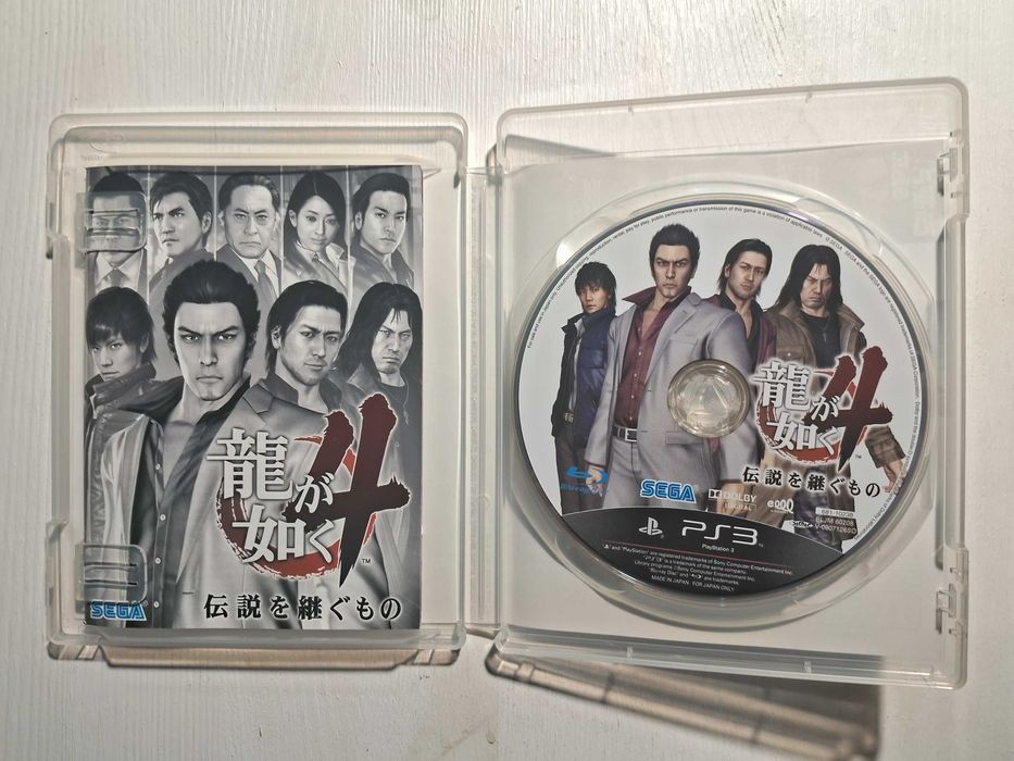 игры для  PS3 серия Якудза.