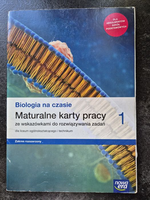 Biologia na czasie 1 - maturalne karty pracy