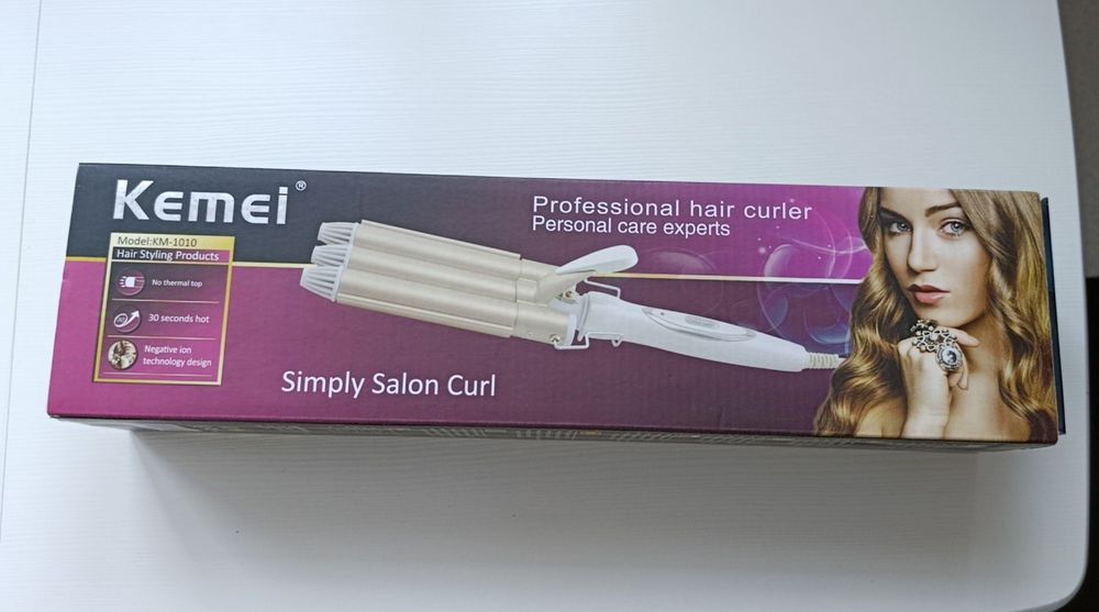 Плойка волна Kemei km-1010