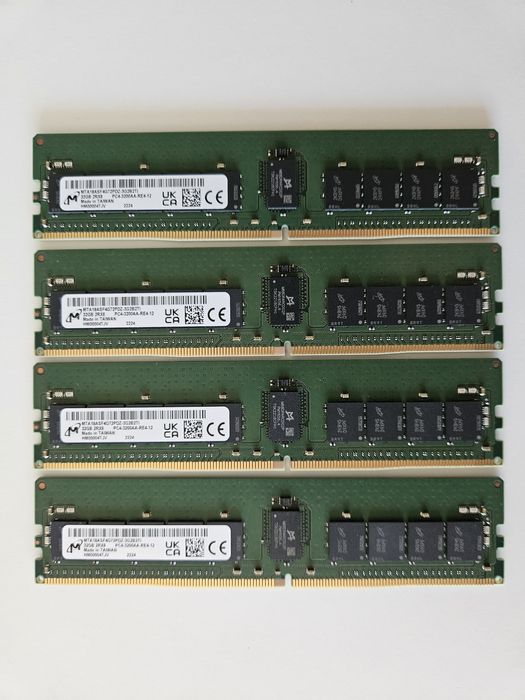 RAM 128GB (4x32GB)DDR4 3200MHz ECC