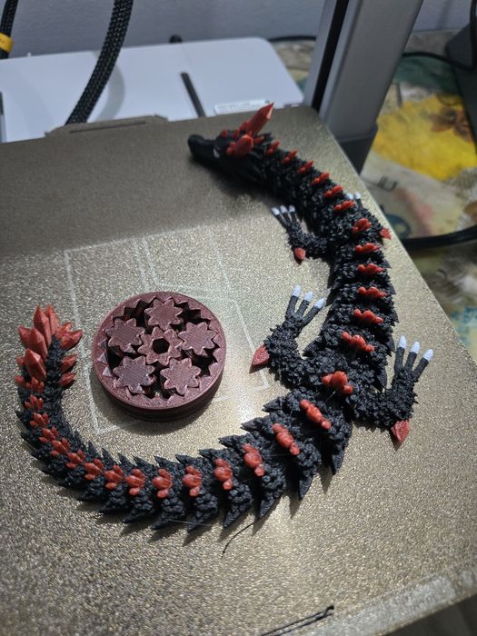 Dragao de fogo 3D