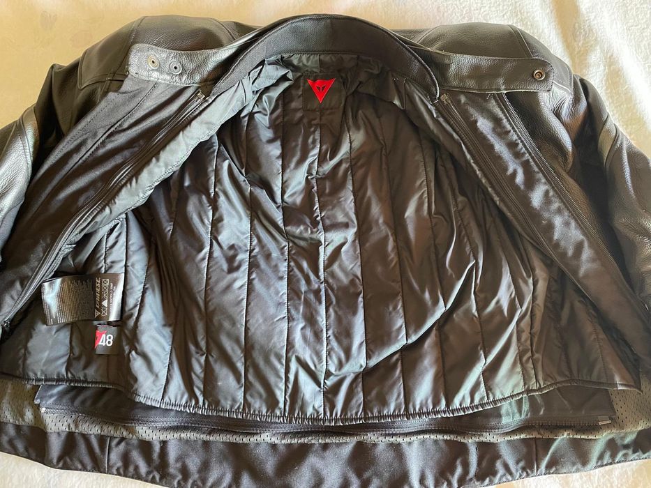 Blusão Motard Dainese pele