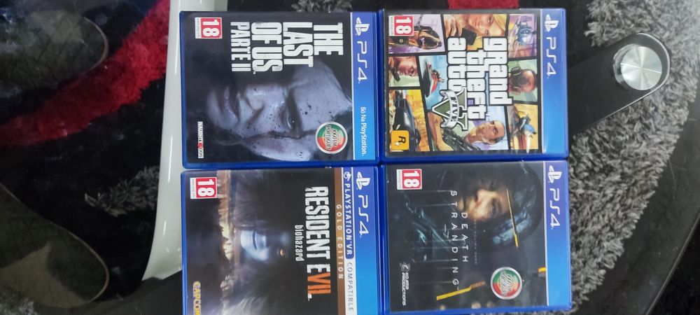 Jogos PS4 usados