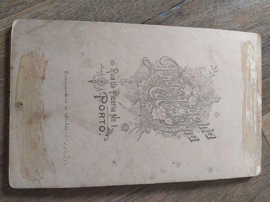 Fotos antigas em cartão 1820