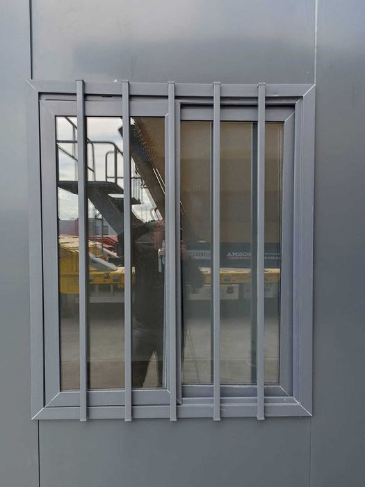 Kontenery antracytowe 6x3m biurowe, budowlane .Solidna rama#2